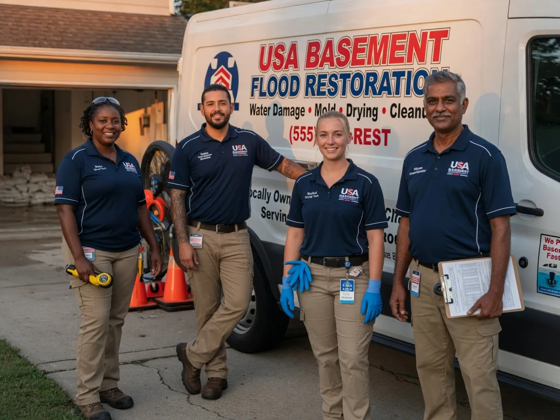 Basement Flood Cleanup company in Grubbs, AR